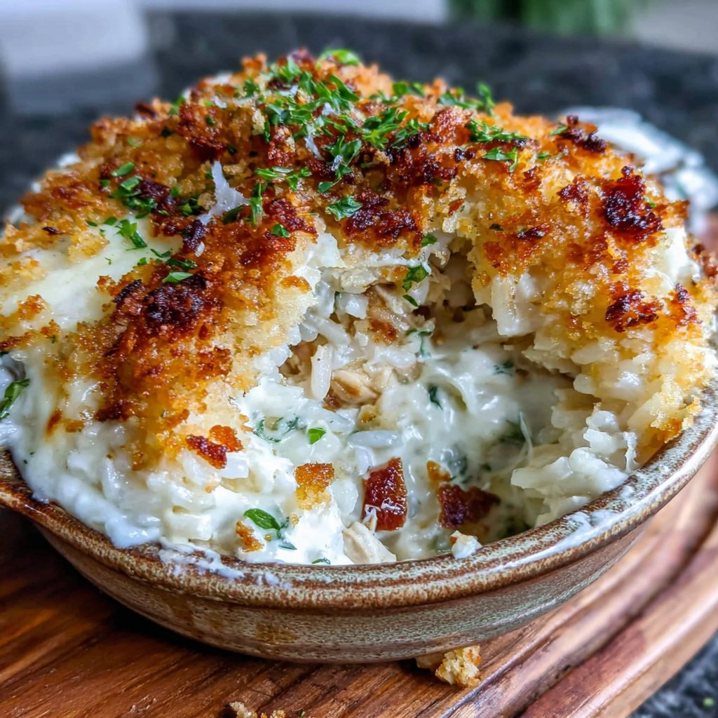 Creamy Chicken And Rice Casserole