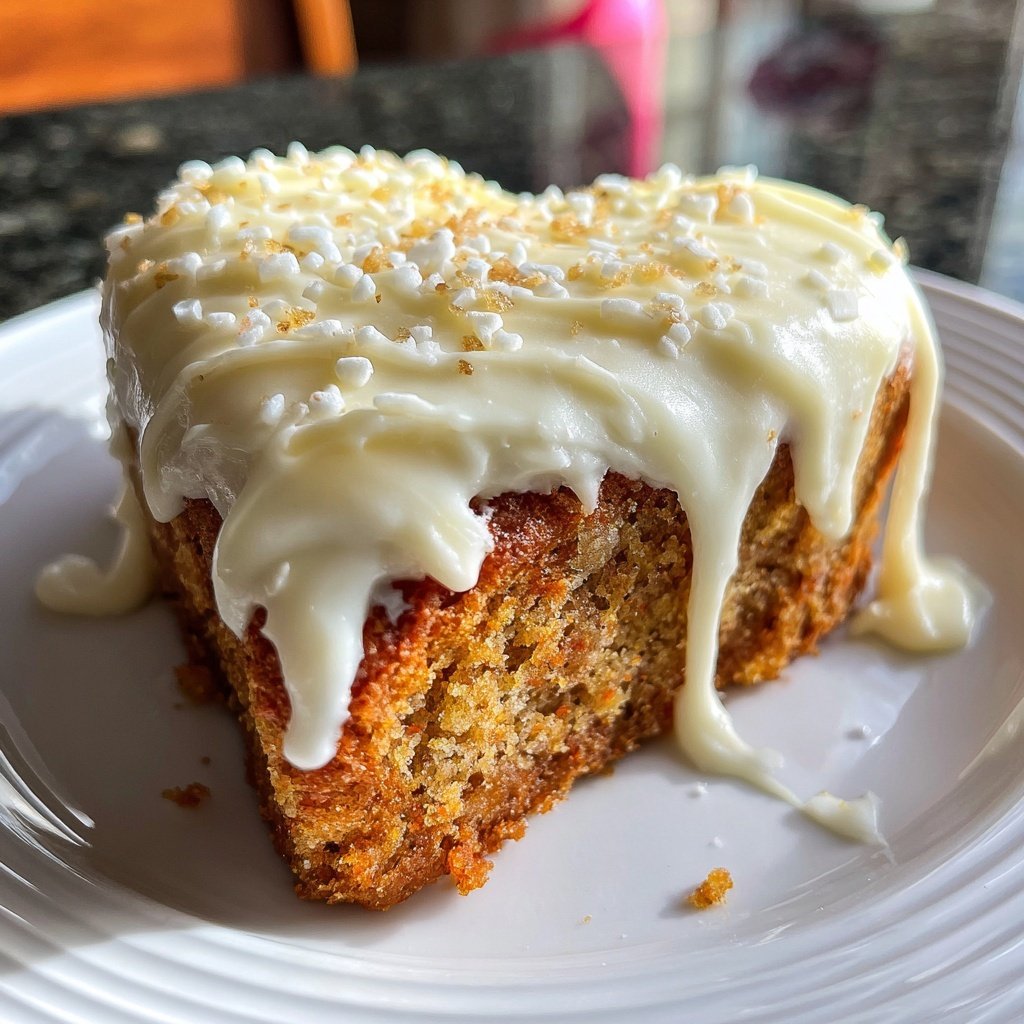 Mini Heart Cake with Cream Cheese Frosting