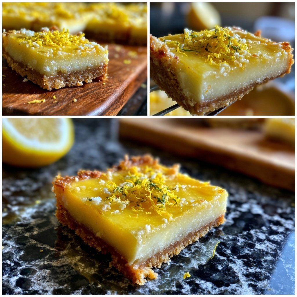 Limoncello Lemon Bars