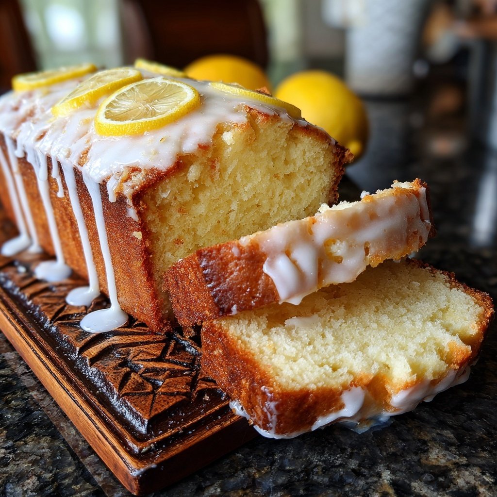 Spring Lemon Pound Cake
