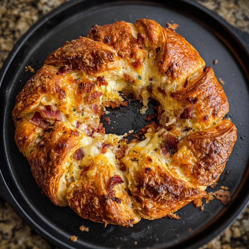 Croissant Breakfast Sandwich Bake