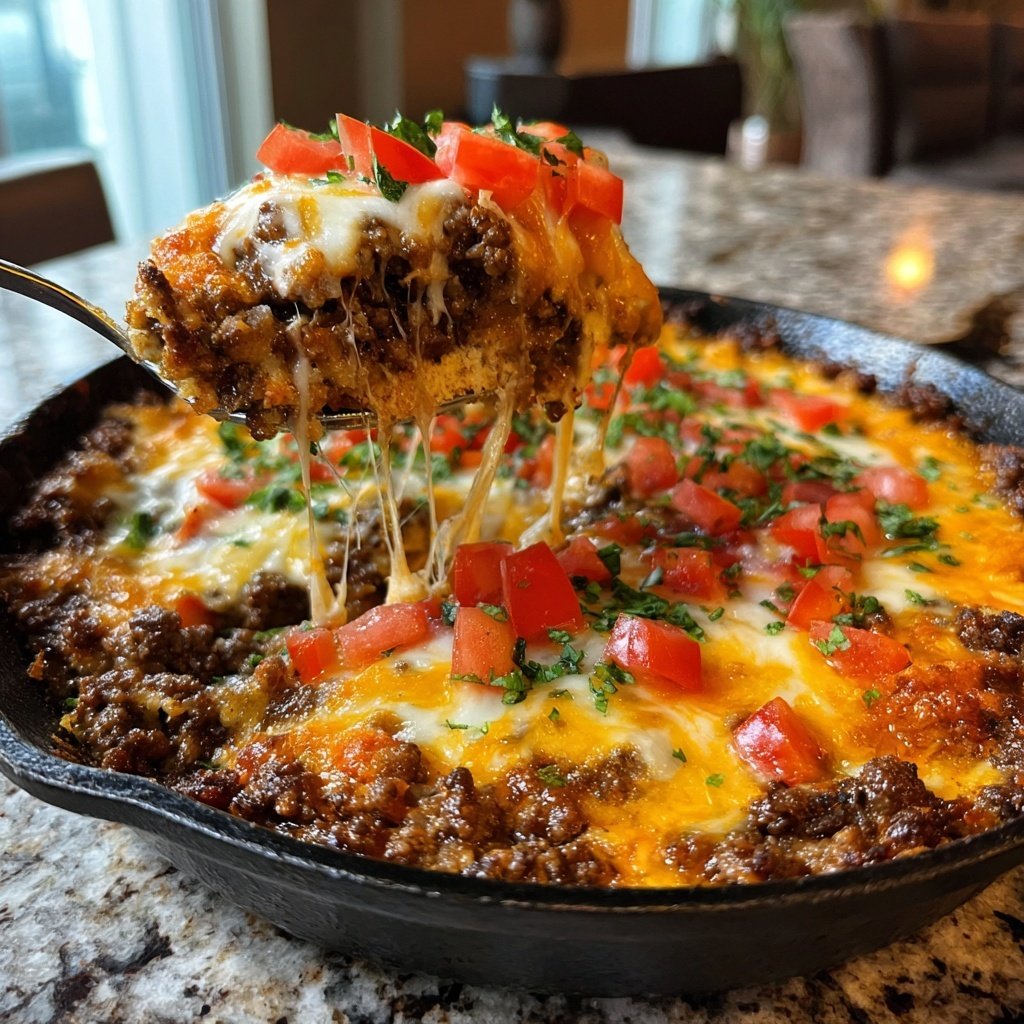 Ground Beef Taco Skillet