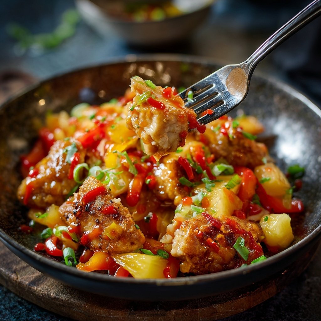 Sweet Pineapple Chicken Bowl