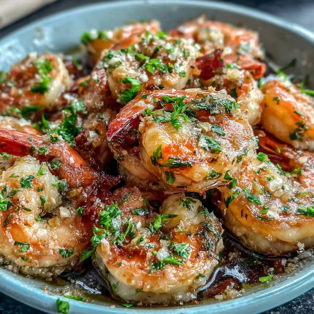 Spring Dinner Garlic Butter Shrimp